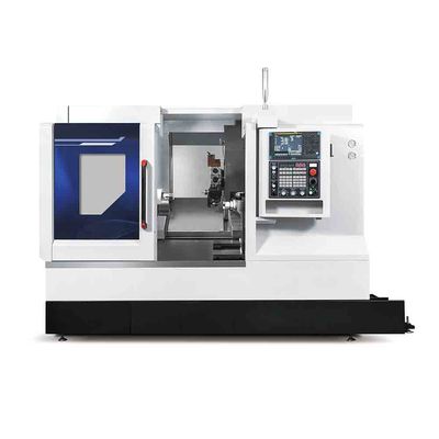 ความแม่นยําสูง Double Spindle Cnc Machine การหันและ Milling ผสมการประมวลผล