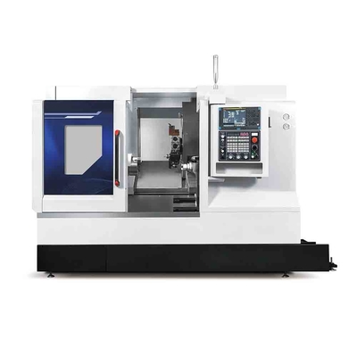 Mesin Bubut dan Penggilingan CNC Spindel Ganda Presisi Tinggi