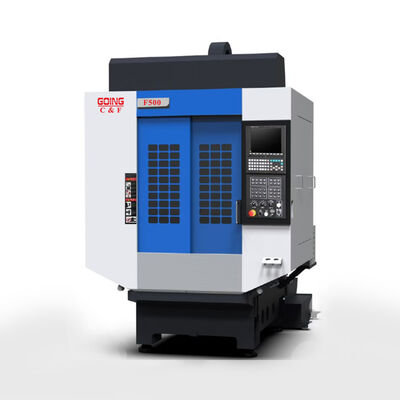 Mesin Pengeboran dan Penyadapan Otomatis Spindel Bermotor CNC C&F500